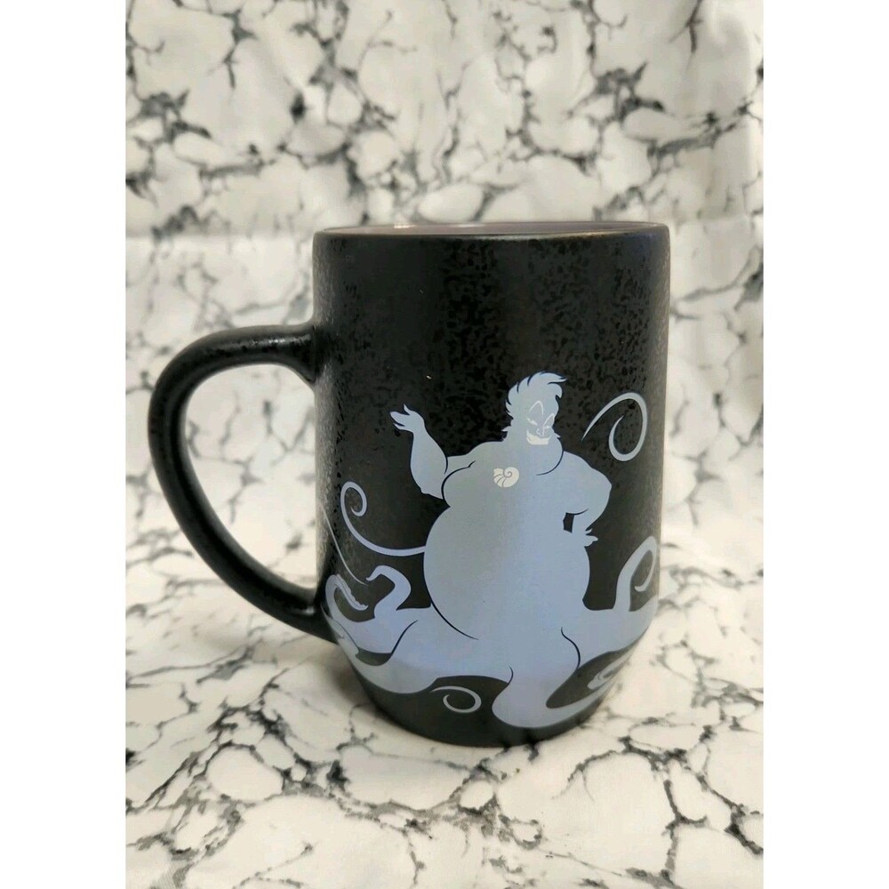Ursula The Little Mermaid A Lovely Mess Disney Iridescent Stoneware  Mug NWOT